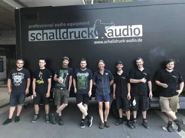 Test-Konzert mit Schalldruck Audio und CODA Audio
