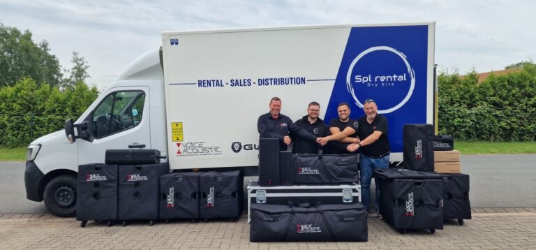 Voice-Acoustic: SPL Rental AB als exklusivem Vertriebspartner in Schweden