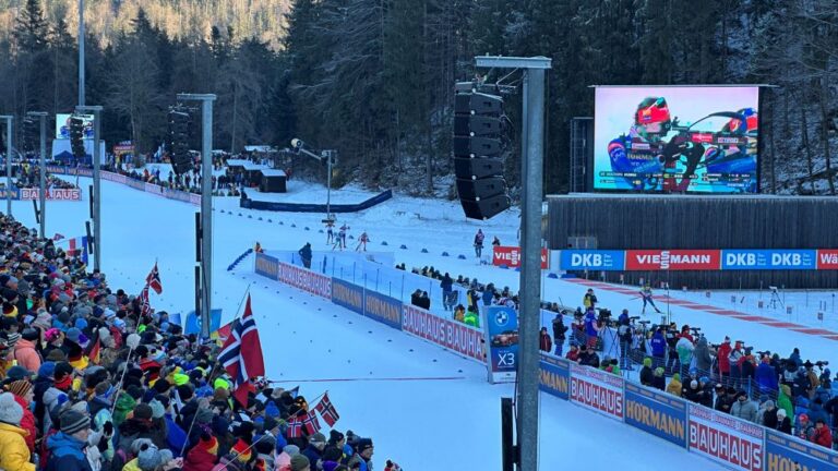 Sport-Spektakel in Ruhpolding mit CODA Audio ViRAY Sport-Spektakel in Ruhpolding mit CODA Audio ViRAY