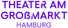 theater-am-grossmarkt-hamburg Logo mit dem Text THEATER AM GROSSMARKT HAMBURG in fetten, lila Großbuchstaben auf weißem Hintergrund.