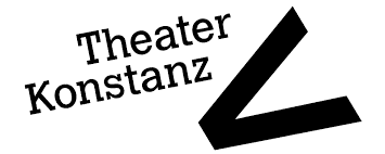 images-1 Das Bild zeigt den Schriftzug Theater Konstanz in schwarzer Schrift neben einem großen, fetten schwarzen Pfeil, der nach unten und nach rechts zeigt, auf weißem Hintergrund.