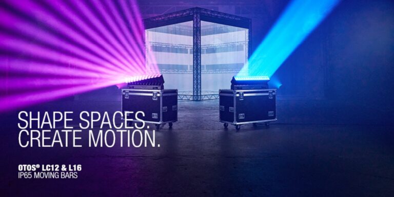 Shape Spaces. Create Motion: Cameo erweitert OTOS® Serie um die neuen IP65 Moving Bars OTOS® LC12 und OTOS® L16 Shape Spaces. Create Motion: Cameo erweitert OTOS® Serie um die neuen IP65 Moving Bars OTOS® LC12 und OTOS® L16