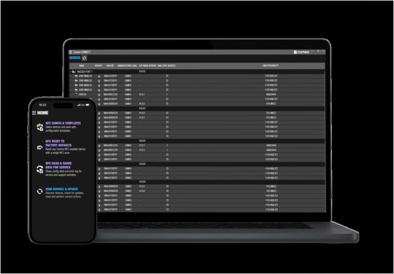 Cameo CONNECT® startet – Digitale Setup- und Supportlösung für Cameo-Anwender Cameo CONNECT® startet – Digitale Setup- und Supportlösung für Cameo-Anwender