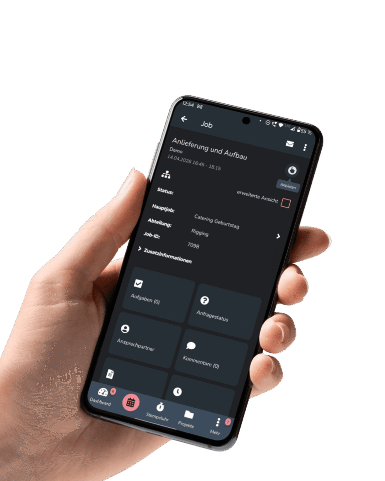 CrewBrain erweitert App um Dashboards und neue Job-Ansicht für mehr Übersichtlichkeit CrewBrain erweitert App um Dashboards und neue Job-Ansicht für mehr Übersichtlichkeit