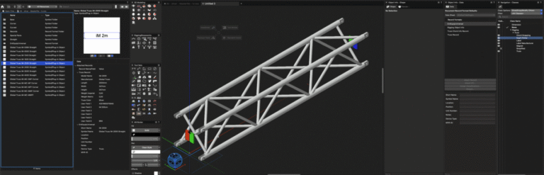 Global Truss - Vectorworks – Update May 2026 Global Truss - Vectorworks – Update May 2026