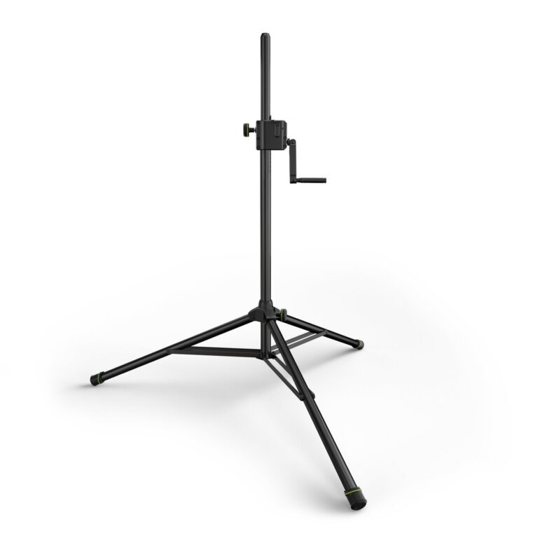 Lift Your Setup. Keep Control. – Gravity präsentiert SP 5322 B Lautsprecher-Kurbelstativ für Audio- und Licht-Setups