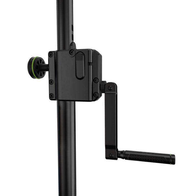 Lift Your Setup. Keep Control. – Gravity präsentiert SP 5322 B Lautsprecher-Kurbelstativ für Audio- und Licht-Setups