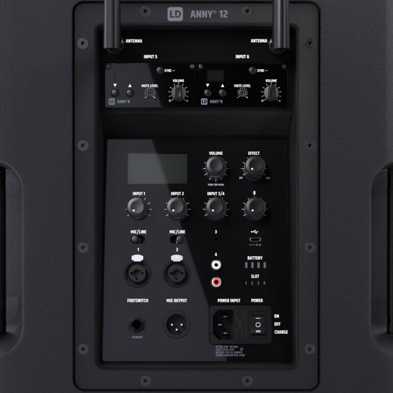 Mehr Druck. Mehr Bass. Mehr ANNY: Die neue LD Systems ANNY® 12 liefert beeindruckenden PA-Sound to go
