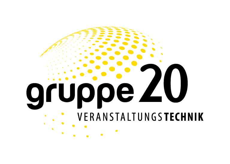 Brainchildz Event GmbH G20 Logo RGB Schwarz Gelb