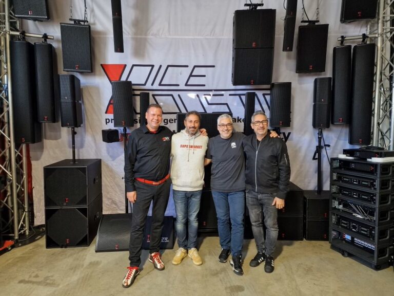 Voice-Acoustic erweitert internationales Vertriebsnetzwerk mit SPL Rental AB als exklusivem Vertriebspartner in Schweden Voice Acoustic PLUSMUSIC 768x576
