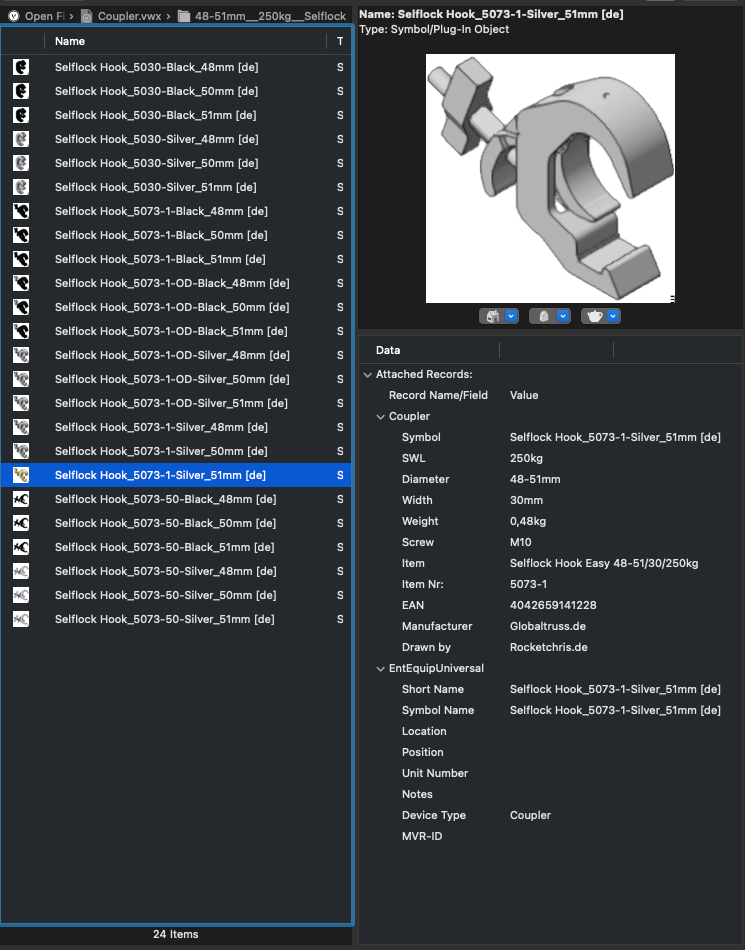 Global Truss erweitert Vectorworks-Library auf 1.032 Symbole 01